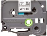 Brother TZeS241 Nastro laminato super adesivo originale per etichette - Testo nero su sfondo bianco - Larghezza 18 mm x 8 metri - immagine 2