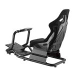 Cromad Pro R3 Sedile simulatore di guida - Supporto per pedali e volante - Completamente regolabile - Robusto - Peso massimo 130 kg - immagine 2