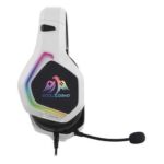 Coolsound G6 Cuffie da gioco con microfono - USB per illuminazione LED - Archetto regolabile - Cuscinetti imbottiti - Comandi sul cavo - Cavo da 2 m - immagine 3