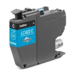 Brother LC422 Ciano Cartuccia d'inchiostro originale - LC422C - immagine 2