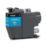Brother LC422XL Ciano Cartuccia d'inchiostro originale - LC422XLC - immagine 2