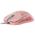 Mars Gaming MM55 Mouse da gioco USB 12800 dpi - Carcassa con pannello perforato - 5 pulsanti - Illuminazione RGB Chroma - Per destrimani - Cavo da 1,70 m - immagine 3