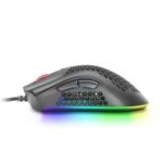 Mars Gaming MMEX Mouse da gioco USB 32000 dpi - Carcassa con pannello perforato - 7 pulsanti programmabili - Illuminazione RGB Chroma - Utilizzo per destrimani - Cavo da 1,70 m - immagine 4