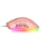 Mars Gaming MMEX Mouse da gioco USB 32000 dpi - Carcassa con pannello perforato - 7 pulsanti programmabili - Illuminazione RGB Chroma - Utilizzo per destrimani - Cavo da 1,70 m - immagine 3