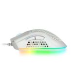 Mars Gaming MMEX Mouse da gioco USB 32000 dpi - Scocca con pannello traforato - 7 pulsanti programmabili - Illuminazione RGB Chroma - Per destrimani - Cavo da 1,70 m - immagine 3