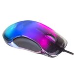 Mars Gaming MMGLOW Mouse da gioco USB 12800 dpi - Corpo con finitura a specchio - 6 pulsanti - Illuminazione RGB Chroma - Per destrimani - Cavo da 1,70 m - immagine 3
