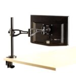 Fellowes Braccio per monitor singolo - Regolabile in altezza - Regolabile in profondità - Regolazione dell'inclinazione - Peso massimo 10 kg - immagine 2