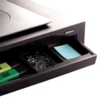 Fellowes Designer Suites Supporto elevatore per monitor - 3 diverse altezze - Vassoio portaoggetti - Peso massimo 18 kg - immagine 2