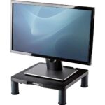 Fellowes Supporto elevatore standard per monitor - Regolazione dell'altezza - Piedini antiscivolo - Peso massimo 27 kg - Colore grafite - immagine 2