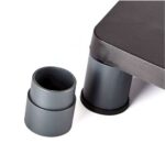 Fellowes Supporto elevatore standard per monitor - Regolazione dell'altezza - Piedini antiscivolo - Peso massimo 27 kg - Colore grafite - immagine 4