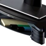 Fellowes Supporto per monitor girevole 45º - Regolazione dell'altezza tra 76 mm e 114 mm - Vassoio nella parte inferiore - Peso massimo 14 kg - immagine 3
