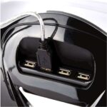 Fellowes Supporto per laptop con 4 porte USB - Vano per accessori - 3 regolazioni di altezza - Peso massimo 6 kg - immagine 3