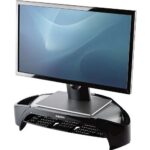 Fellowes Smart Suites Supporto per monitor - 3 altezze regolabili - Include vassoio portadocumenti - Peso massimo 10 kg - immagine 2