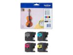 Brother LC127XL/LC125XL Confezione da 4 cartucce d'inchiostro originali - LC127XLVALBP - immagine 3