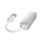 Aisens Convertitore adattatore di rete RJ45 a USB 3.0 Gigabit 10/100/1000 Mbps - Colore argento - immagine 2