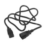 Aisens Cavo di alimentazione CPU - C13/H-C14/M - 1,5 m - 100% rame puro AWG18 - Colore nero - immagine 3