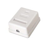 Aisens Rosetta da superficie RJ45 Cat.6 UTP 1 presa - Colore bianco - immagine 2