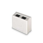 Aisens Rosetta da superficie RJ45 Cat.6 UTP 2 prese - Colore bianco - immagine 3