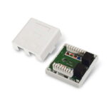Aisens Rosetta da superficie RJ45 Cat.6 UTP 2 prese - Colore bianco - immagine 4