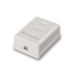 Aisens Rosetta da superficie RJ45 Cat.6 FTP 1 presa - Colore bianco - immagine 2