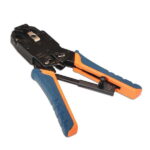 Aisens Pinza metallica a cricchetto per crimpatura RJ10/RJ11/RJ12/RJ45 - Colore nero - immagine 2