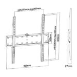 Aisens Supporto Eco Ultra Sottile (TV 32"-55" / 40 kg) - Colore Nero - immagine 4