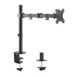 Aisens Supporto da tavolo Eco girevole e inclinabile (13"-32") - Colore nero - immagine 3