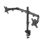 Aisens Supporto da tavolo Eco girevole e inclinabile (13"-32") - Colore nero - immagine 2