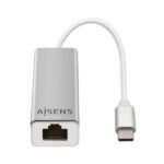 Aisens Convertitore USB3.1 GEN1 da USB-C a Ethernet Gigabit 10/100/1000 Mbps - Colore nero - immagine 2