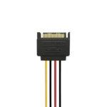 Cavo di alimentazione SATA Aisens - SATA/M-2xSATA/H - 20 cm - Colore nero - immagine 2