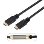 Cavo HDMI V2.0 Premium ad alta velocità/ HEC 4K@60HZ 18GBPS con ripetitore - A/M-A/M - 25 m - Colore nero - immagine 3