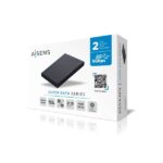 Aisens Box esterno da 2,5" per dischi rigidi da 9,5 mm SATA I - II e III a USB 3.0/USB 3.1 GEN1 - Colore nero - immagine 4