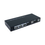 Aisens Switch KVM HDMI 4K@60HZ USB 1U-2PC con alimentatore - Colore nero - immagine 2