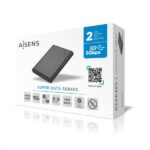 Aisens Box esterno da 2,5" per dischi rigidi da 9,5 mm SATA I - II e III a USB 3.0/USB 3.1 GEN1 - Colore nero - immagine 5