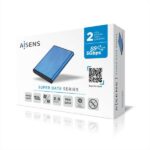Aisens Box esterno da 2,5" per dischi rigidi da 9,5 mm SATA I - II e III a USB 3.0/USB 3.1 GEN1 - Colore blu - immagine 5
