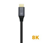 Cavo HDMI V2.1 Ultra High Speed 8K@60Hz 48Gbps - A/M-A/M - 1,5 m - Colore nero - immagine 3