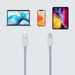 Cavo Lightning a USB-C USB 2.0 Aisens - Lightning/M-USB-C/M - 20 cm - Colore bianco - immagine 4