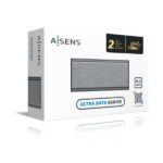 Aisens Box esterno M.2 (NGFF) per SSD M.2 SATA a USB3.1 GEN1 - Colore grigio - immagine 5