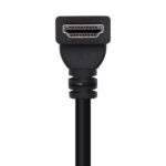 Cavo HDMI V2.0 angolato Premium ad alta velocità / HEC 4K@60Hz 18Gbps - A/M-A/M - 2,0 m - Colore nero - immagine 3