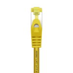 Aisens Cavo di rete patch RJ45 LSZH Cat.7 600 MHz S/FTP PIMF AWG26 - 0,5 m - Colore giallo - immagine 3