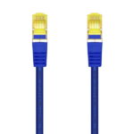 Aisens Cavo di rete patch RJ45 LSZH Cat.7 600 MHz S/FTP PIMF AWG26 - 25 cm - Colore blu - immagine 2