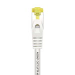 Aisens Cavo di rete patch RJ45 LSZH Cat.7 600 MHz S/FTP PIMF AWG26 - 1,0 m - Colore bianco - immagine 3