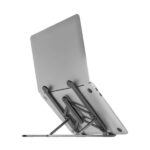 Aisens Supporto da tavolo regolabile per laptop/tablet scuro - Colore grigio - immagine 2