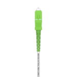 Cavo in fibra ottica Aisens Patch cord G657A2 3.0 9/125 SMF Simplex CPR Dca LSZH - SC/APC-SC/APC - 15 m - Colore bianco - immagine 2