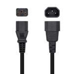 Cavo di alimentazione CPU Aisens - C13/H-C14/M - 10 m - 100% rame puro AWG18 - Colore nero - immagine 2
