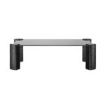 Aisens Supporto elevatore in vetro per monitor/portatile - Colore nero - immagine 2