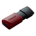 Kingston DataTraveler Exodia M Memoria USB 128 GB - USB 3.2 Gen 1 - Cappuccio mobile - Gancio per portachiavi - Colore nero/rosso (pendrive) - immagine 2