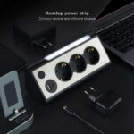 1x USB-C e 1x USB-A - Illuminazione LED con interruttore - Cavo da 1