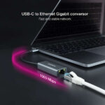 Nanocavo Adattatore di rete USB-C a Ethernet Gigabit 10/100/1000 Mbps - immagine 3