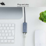 Nanocavo Adattatore di rete USB-C a Ethernet Gigabit 10/100/1000 Mbps - immagine 4